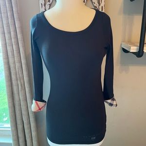 Burberry Brit 3/4 cuff sleeve shirt